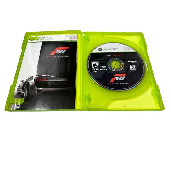 Forza Motorsport 3 (Microsoft Xbox 360, 2009) Authentic, CIB, Tested - Picture 2 of 5